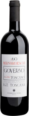 11,95 € Kostenloser Versand | Rotwein Terrescure Bernardeschi 2.60 Governo All'Uso I.G.T. Toscana Toskana Italien Merlot, Cabernet Sauvignon, Sangiovese Flasche 75 cl