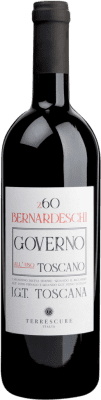 15,95 € Spedizione Gratuita | Vino rosso Terrescure Bernardeschi 2.60 Governo All'Uso I.G.T. Toscana Toscana Italia Merlot, Cabernet Sauvignon, Sangiovese Bottiglia 75 cl