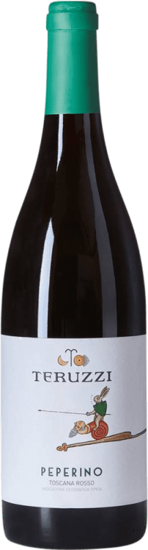 15,95 € Envío gratis | Vino Tinto Teruzzi & Puthod Peperino I.G.T. Toscana Toscana Italia Merlot, Sangiovese Botella 75 cl