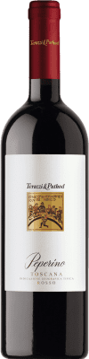 16,95 € Envoi gratuit | Vin Rouge Teruzzi & Puthod Peperino I.G.T. Toscana Toscane Italie Sangiovese 75 cl