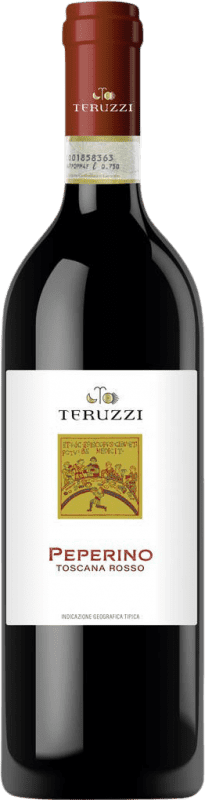 14,95 € Бесплатная доставка | Красное вино Teruzzi & Puthod Peperino I.G.T. Toscana Тоскана Италия Sangiovese бутылка 75 cl