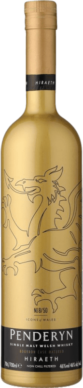 78,95 € Free Shipping | Whisky Single Malt Penderyn Icon of Wales Hireath United Kingdom Bottle 70 cl