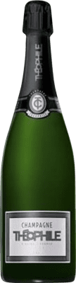 55,95 € Envío gratis | Espumoso Blanco Théophile Roederer Brut A.O.C. Champagne Champagne Francia Nebbiolo, Chardonnay, Pinot Meunier 75 cl