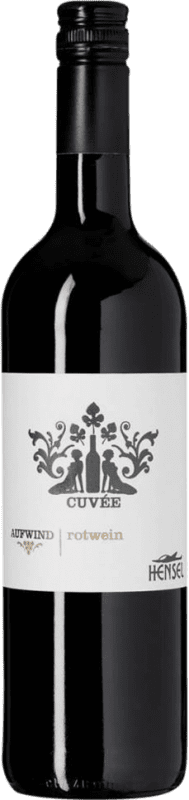 15,95 € Kostenloser Versand | Rotwein Thomas Hensel Aufwind Saint Laurent & Cabernet Cuvée Trocken Q.b.A. Pfälz Pfälz Deutschland Cabernet Sauvignon, Saint Laurent Flasche 75 cl