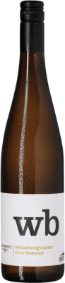 12,95 € Kostenloser Versand | Weißwein Thomas Hensel Weissburgunder & Chardonnay Aufwind Trocken Q.b.A. Pfälz Pfälz Deutschland Pinot Blanc — Weißburgunder Flasche 75 cl