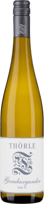 17,95 € Бесплатная доставка | Белое вино Thörle Faß 17 Trocken — Сухое Q.b.A. Rheinhessen Rheinhessen Германия Pinot Gris — Пино Гри 75 cl