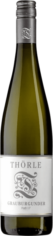 9,95 € Бесплатная доставка | Белое вино Thörle Faß 17 сухой Q.b.A. Rheinhessen Rheinhessen Германия Pinot Grey бутылка 75 cl