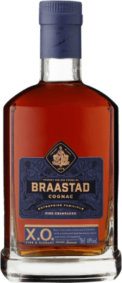 49,95 € Бесплатная доставка | Коньяк Tiffon Braastad XO A.O.C. Cognac Норвегия бутылка 70 cl