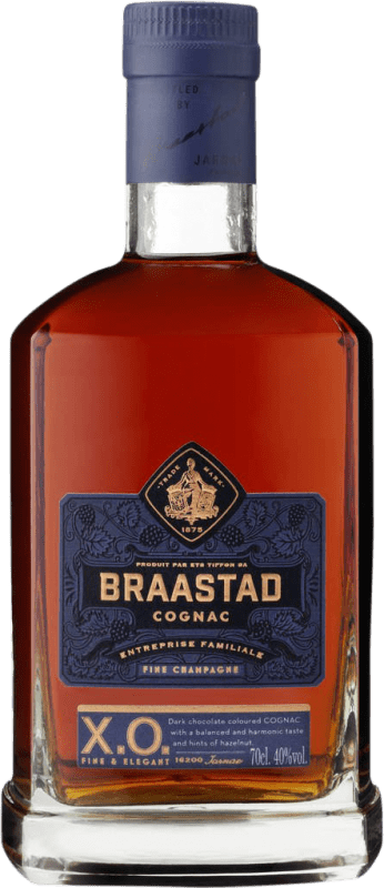 51,95 € Free Shipping | Cognac Tiffon Braastad XO Extra Old A.O.C. Cognac France 70 cl
