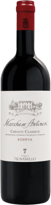 254,95 € Envío gratis | Vino Tinto Antinori Tignanello Marchese Antinori Classico — Clásico Reserva D.O.C.G. Chianti Italia Cabernet Sauvignon, Sangiovese Botella Jéroboam-Doble Mágnum 3 L
