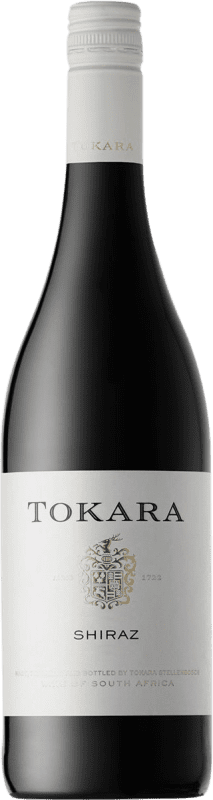 25,95 € Kostenloser Versand | Rotwein Tokara Shiraz W.O. Western Cape Western Cape South Coast Südafrika Syrah Flasche 75 cl