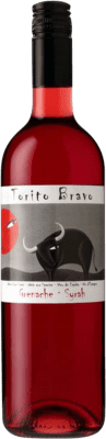 5,95 € 送料無料 | ロゼワイン Torito Bravo Rosé D.O. Cariñena アラゴン スペイン Grenache, Nebbiolo ボトル 75 cl