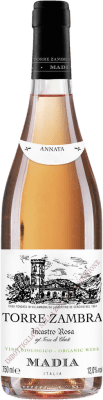 15,95 € Kostenloser Versand | Rosé-Wein Torre Zambra Madia Incastro Rosa I.G.T. Terre di Chieti Italien Montepulciano, Primitivo, Nebbiolo Flasche 75 cl