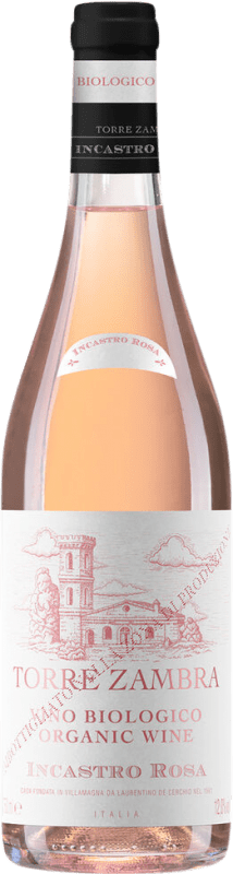 16,95 € Kostenloser Versand | Rosé-Wein Torre Zambra Madia Incastro Rosa I.G.T. Terre di Chieti Italien Montepulciano, Primitivo, Nebbiolo Flasche 75 cl