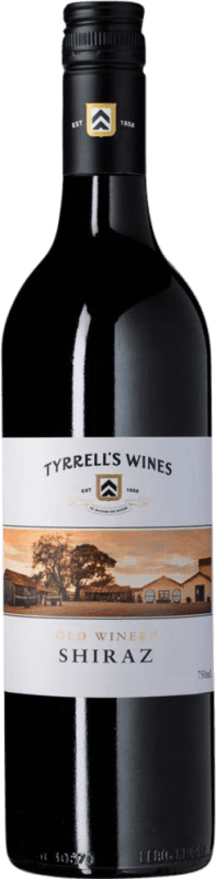 13,95 € Kostenloser Versand | Rotwein Tyrrell's Old Winery Shiraz I.G. Southern Australia Südaustralien Australien Syrah Flasche 75 cl