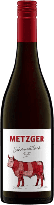 13,95 € Бесплатная доставка | Красное вино Uli Metzger Schmuckstück Rotwein Q.b.A. Pfälz Пфальце Германия бутылка 75 cl