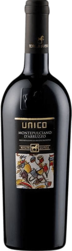 14,95 € Free Shipping | Red wine Tenuta Ulisse Unico D.O.C. Montepulciano d'Abruzzo Abruzzo Italy Montepulciano Bottle 75 cl