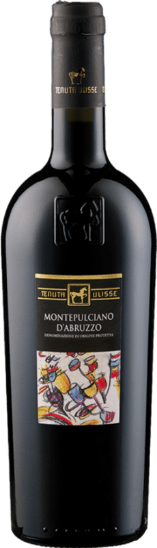 12,95 € 送料無料 | 赤ワイン Tenuta Ulisse Unico D.O.C. Montepulciano d'Abruzzo アブルッツォ イタリア Montepulciano ボトル 75 cl