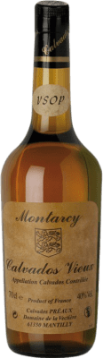 39,95 € Envio grátis | Calvados Unicognac Vieux Montarcy VSOP I.G.P. Calvados Pays d'Auge Normandía França Garrafa 70 cl