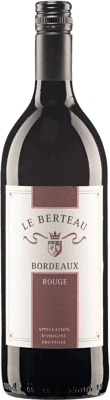 13,95 € Free Shipping | Red wine Univitis Le Berteau Rouge A.O.C. Bordeaux Bordeaux France Bottle 1 L