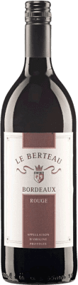14,95 € Spedizione Gratuita | Vino Rosso Univitis Le Berteau A.O.C. Bordeaux bordò Francia 1 L
