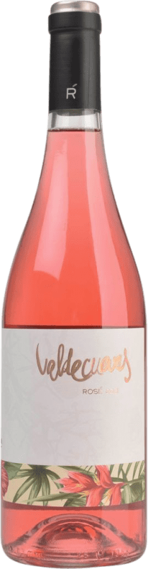 15,95 € Envío gratis | Vino rosado Pago de Valdecuevas Rosado D.O. Rueda Castilla y León España Tempranillo, Nebbiolo Botella 75 cl