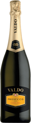 17,95 € Бесплатная доставка | Белое игристое Valdo Spumante Extra Dry Экстра сухой D.O.C. Prosecco Фриули-Венеция-Джулия Италия Glera бутылка 75 cl