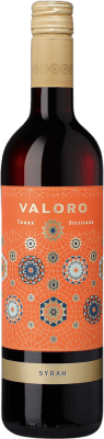 6,95 € Free Shipping | Red wine Valoro Sicilia I.G.T. Terre Siciliane Sicily Italy Syrah Bottle 75 cl