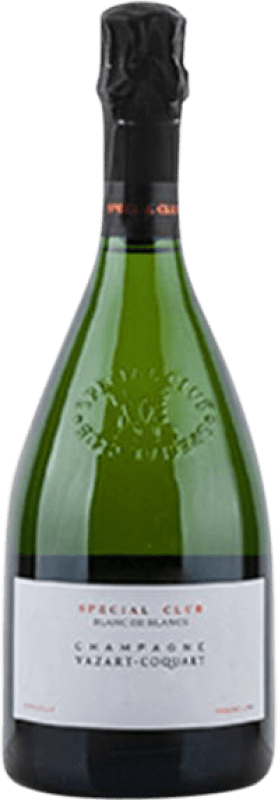 94,95 € 送料無料 | 白スパークリングワイン Vazart Coquart Spécial Club Chouilly Grand Cru Blanc de Blancs エキストラブラット A.O.C. Champagne シャンパン フランス Chardonnay ボトル 75 cl