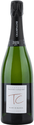 89,95 € Бесплатная доставка | Белое игристое Vazart Coquart TC Blanc de Blancs Chouilly Grand Cru Экстра-Брут A.O.C. Champagne шампанское Франция Chardonnay бутылка 75 cl