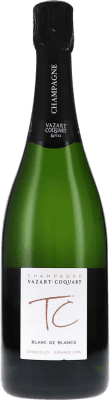 128,95 € Spedizione Gratuita | Spumante bianco Vazart Coquart TC Blanc de Blancs Chouilly Grand Cru Brut Extra A.O.C. Champagne champagne Francia Chardonnay Bottiglia 75 cl