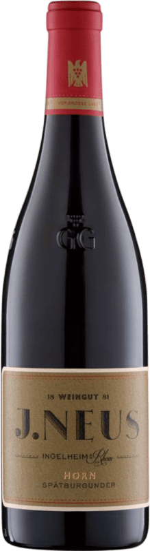 55,95 € Envoi gratuit | Vin Rouge J. Neus Ingelheim Horn Trocken — Sec VDP Grosses Gewächs GG — Grand Cru Q.b.A. Rheinhessen Rheinhessen Allemagne Pinot Noir Bouteille 75 cl