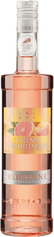 26,95 € Envío gratis | Crema de Licor Védrenne Borgoña Francia 70 cl Pamplemousse — Pomelo