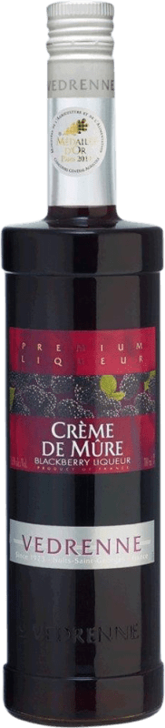 27,95 € Envío gratis | Crema de Licor Védrenne Murelle Crème de Mure A.O.C. Nuits-Saint-Georges Borgoña Francia Botella 70 cl