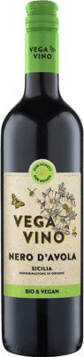 6,95 € Free Shipping | Red Wine VegaVino D.O.C. Sicilia Sicily Italy Nero d'Avola Eco — Organic 75 cl