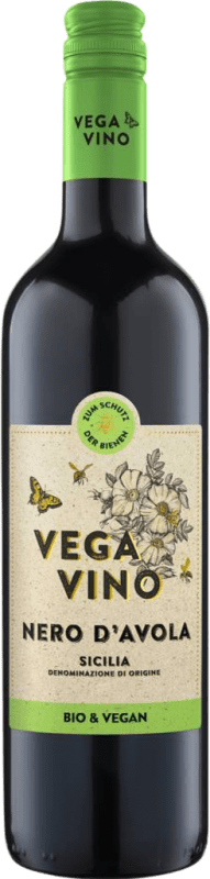 6,95 € 送料無料 | 赤ワイン VegaVino D.O.C. Sicilia シチリア島 イタリア Nero d'Avola ボトル 75 cl