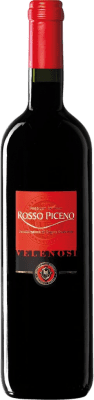 12,95 € Бесплатная доставка | Красное вино Velenosi D.O.C. Rosso Piceno Marcas Италия Montepulciano, Nebbiolo бутылка 75 cl