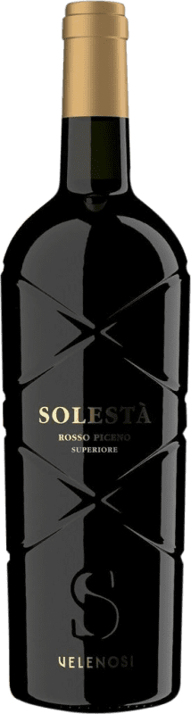 19,95 € Free Shipping | Red wine Velenosi Solestà Superiore D.O.C. Rosso Piceno Marcas Italy Montepulciano, Nebbiolo Bottle 75 cl