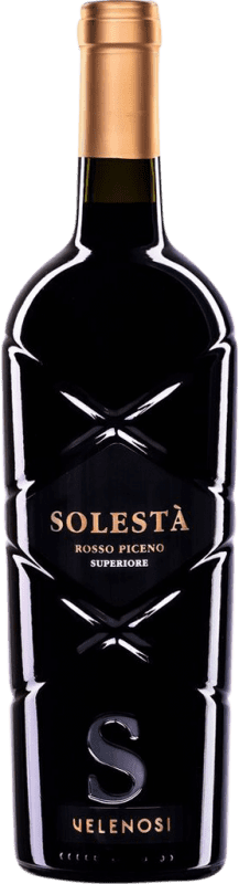 21,95 € Free Shipping | Red Wine Velenosi Solestà Superior D.O.C. Rosso Piceno Marcas Italy Montepulciano, Nebbiolo Bottle 75 cl