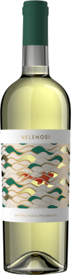 14,95 € Envio grátis | Vinho branco Velenosi Villa Angela D.O.C. Offida Marcas Itália Pecorino Garrafa 75 cl