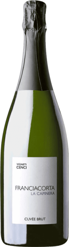 35,95 € Envoi gratuit | Vin Mousseux Blanc Vigneti Cenci La Capinera Brut D.O.C.G. Franciacorta Lombardia Italie Bouteille 75 cl