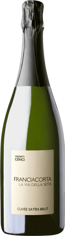 39,95 € Envoi gratuit | Vin Mousseux Blanc Vigneti Cenci La Via della Seta D.O.C.G. Franciacorta Lombardia Italie Bouteille 75 cl