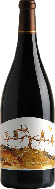 44,95 € 免费送货 | 红酒 Domaine Gassier Nostre Pais Rouge A.O.C. Costières de Nîmes 罗纳 法国 Grenache, Carignan, Nebbiolo, Mourvèdre, Cinsault 瓶子 Magnum 1,5 L