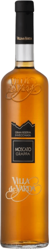 77,95 € Spedizione Gratuita | Grappa Villa de Varda Riserva Italia Moscato Bottiglia 70 cl