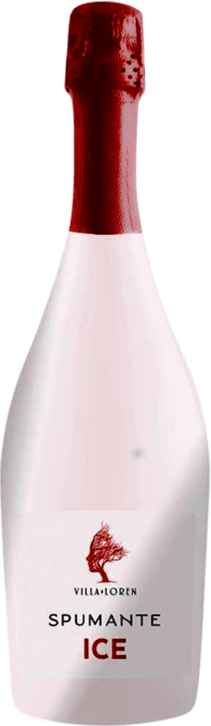 7,95 € Kostenloser Versand | Weißer Sekt Villa Loren. Ice Extra Dry — Extra Trocken I.G.T. Veneto Venetien Italien Flasche 75 cl