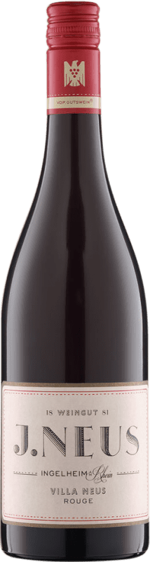 14,95 € 送料無料 | 赤ワイン Villa Neus Rouge ドライ V.D.P. Gutswein Rheinhessen ドイツ Merlot, Cabernet Sauvignon, Pinot Black ボトル 75 cl