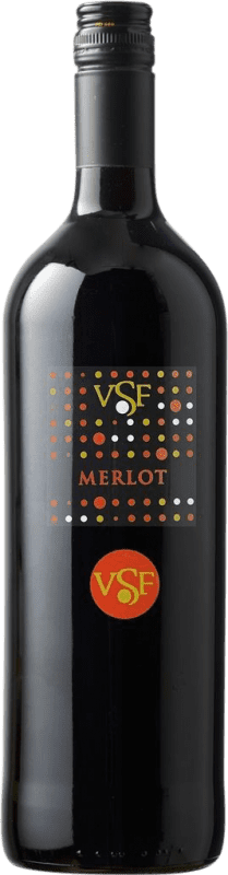 10,95 € Бесплатная доставка | Красное вино Villa Santa Flavia I.G.T. Venezia Venecia Италия Merlot — Мерло Бутылка 1 L