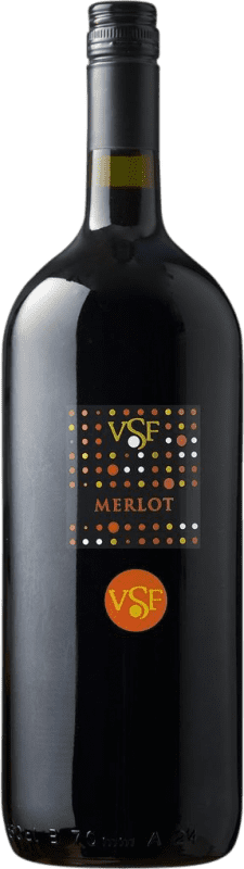 15,95 € Бесплатная доставка | Красное вино Villa Santa Flavia I.G.T. Venezia Venecia Италия Merlot — Мерло Бутылка Магнум 1,5 L
