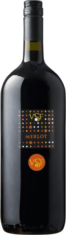 13,95 € Free Shipping | Red wine Villa Santa Flavia I.G.T. Venezia Venecia Italy Merlot Magnum Bottle 1,5 L