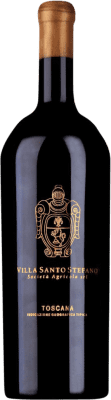 218,95 € 送料無料 | 赤ワイン Villa Santo Stefano I.G.T. Toscana トスカーナ イタリア Cabernet Franc マグナムボトル 1,5 L